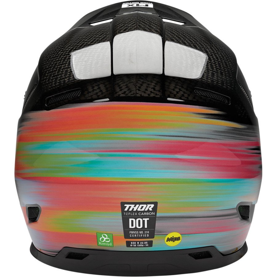 Thor 2024 Reflex Carbon Theory Gloss Multi Helmet