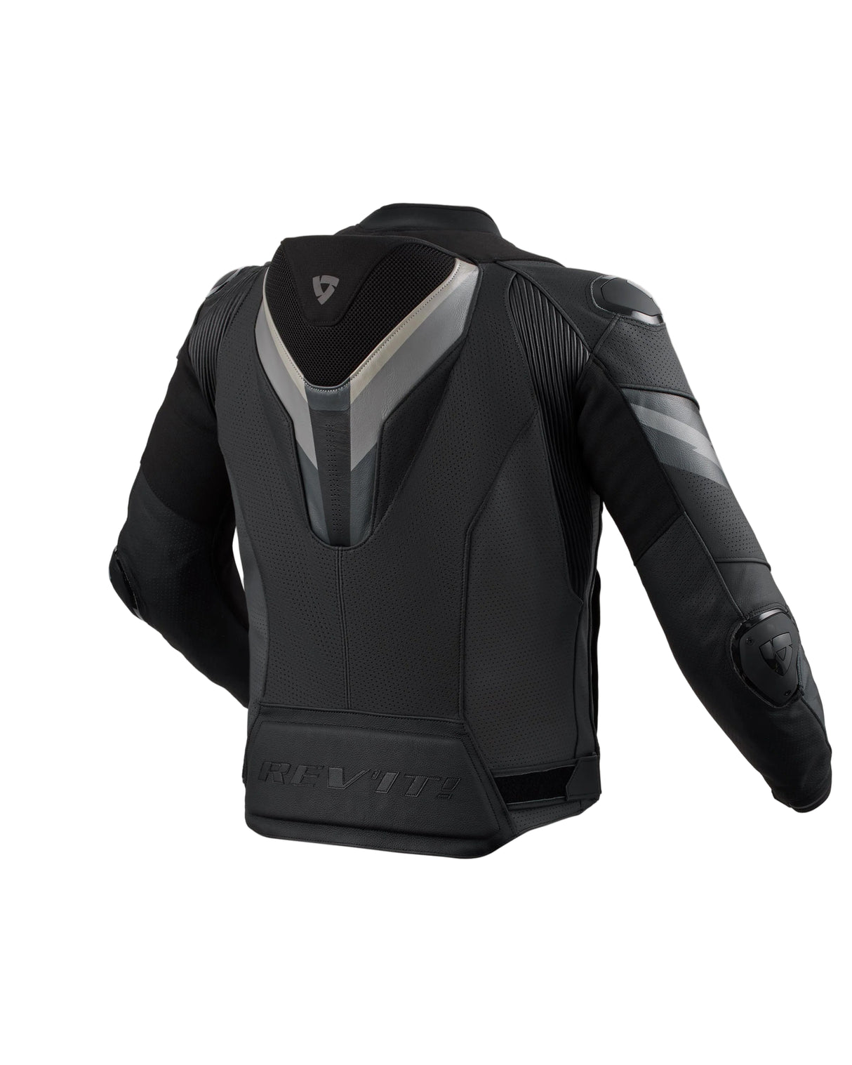REV'IT! Quantum 3 Pro Black/Anthracite Leather Jacket