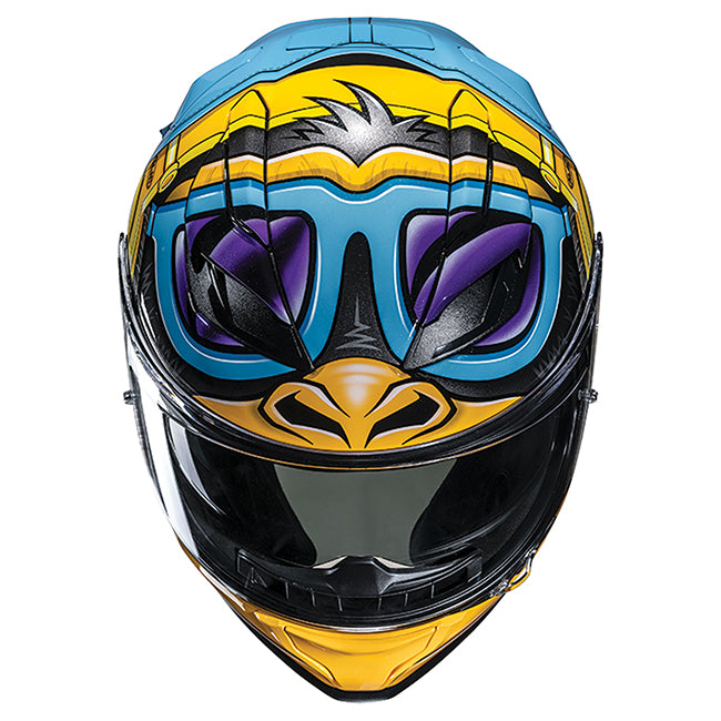 HJC F71 Monkey DJ MC-23 Helmet