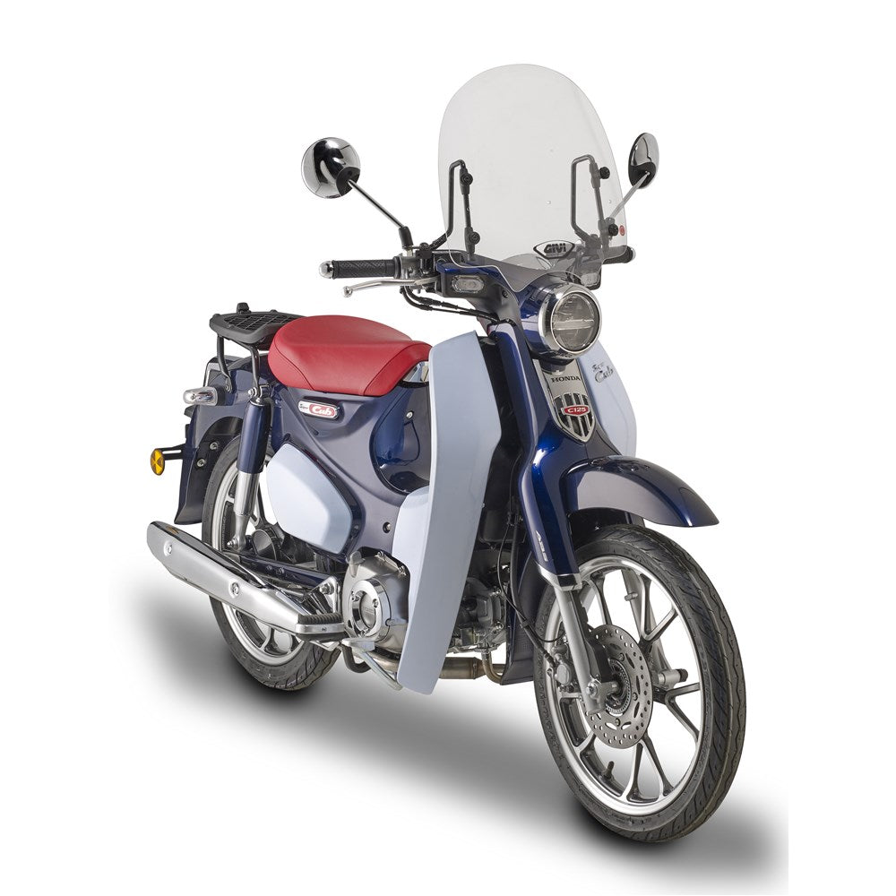 Givi 1168A Clear Windshield for Honda Super Cub C125 18-24