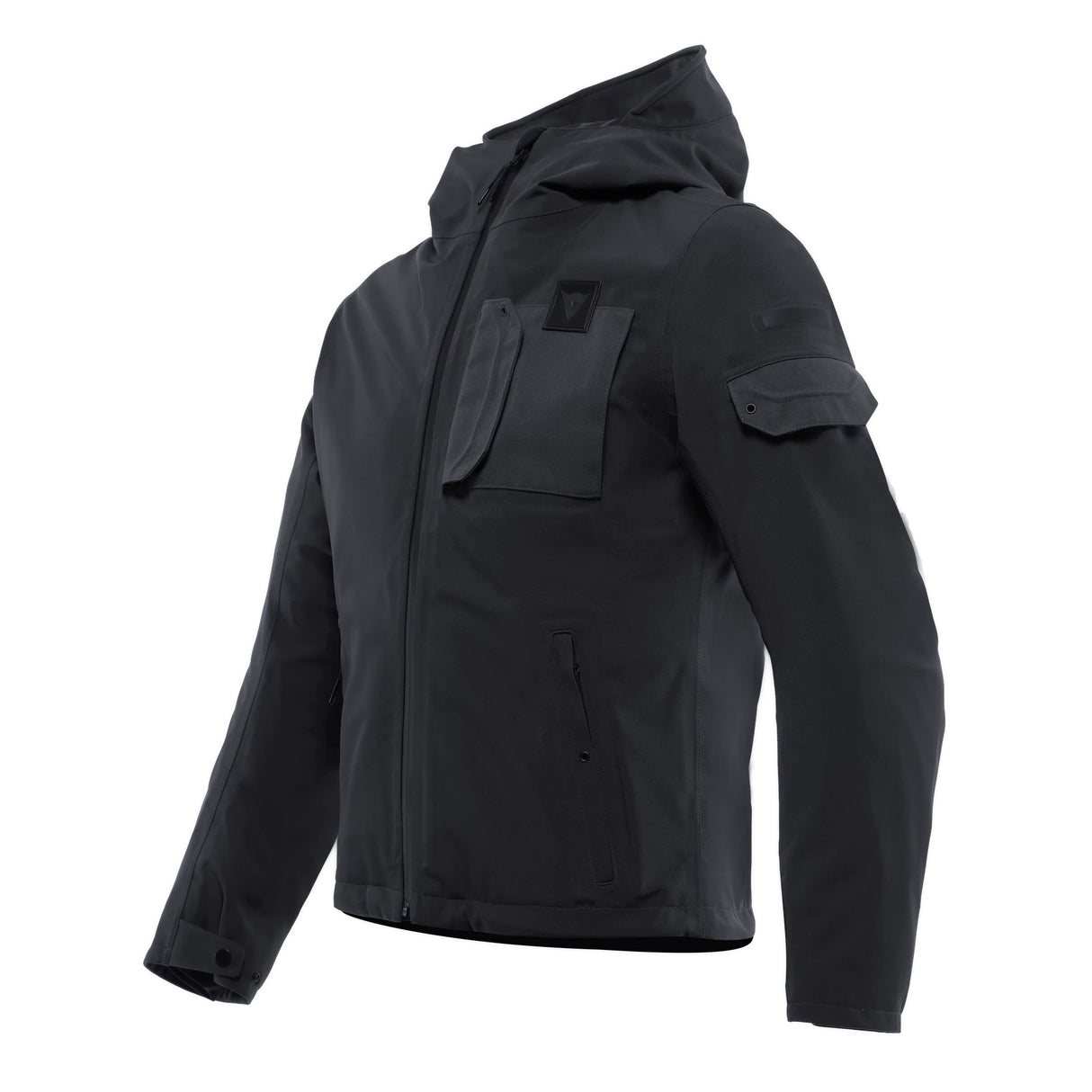 Dainese Corso Absoluteshell Pro Black Waterproof Textile Hoodie Jacket