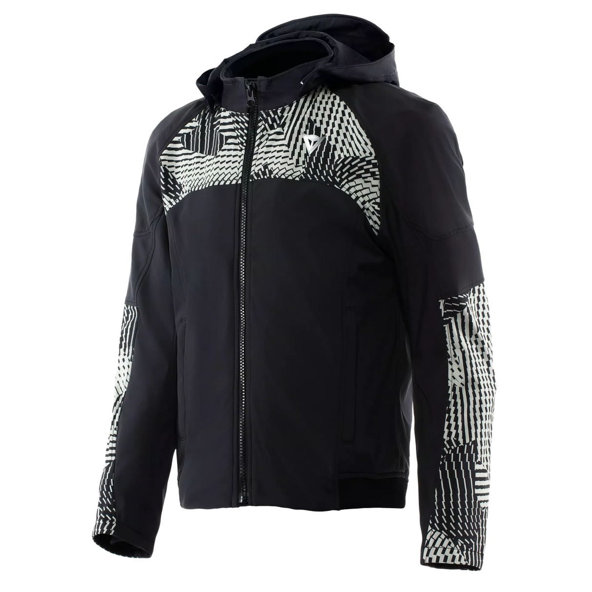 Dainese Ignite 2 Tex Black/Moss Gray Textile Hoodie Jacket