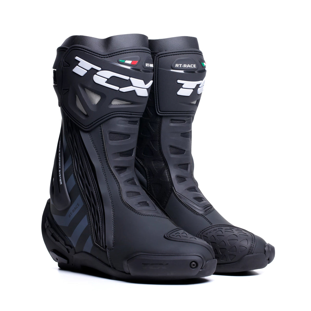 TCX RT-Race Black/Dark Grey Boots