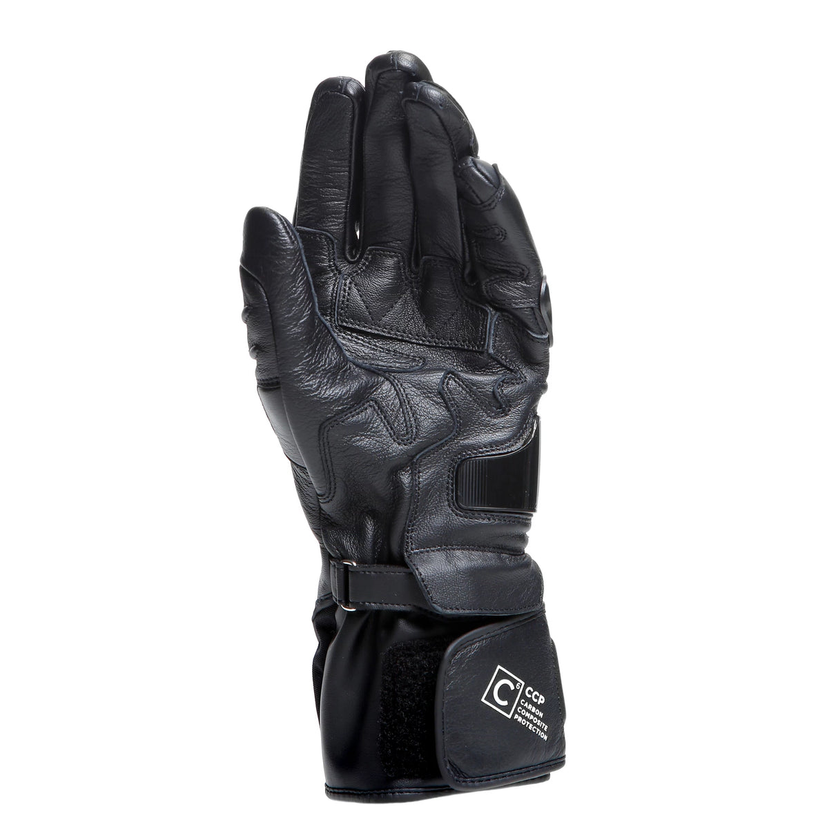 Dainese Carbon 4 Long Black/Black/Black Leather Gloves