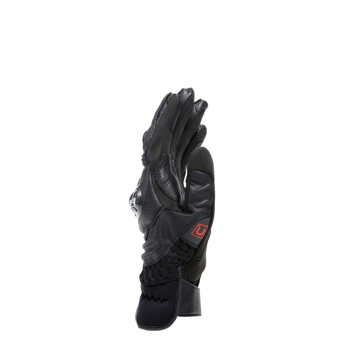 Dainese Carbon 4 Short Black/Black Leather Gloves