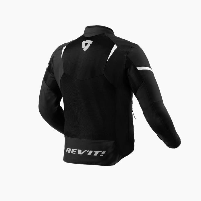 REV'IT! Quantum 2 Air Black/White Textile Jacket