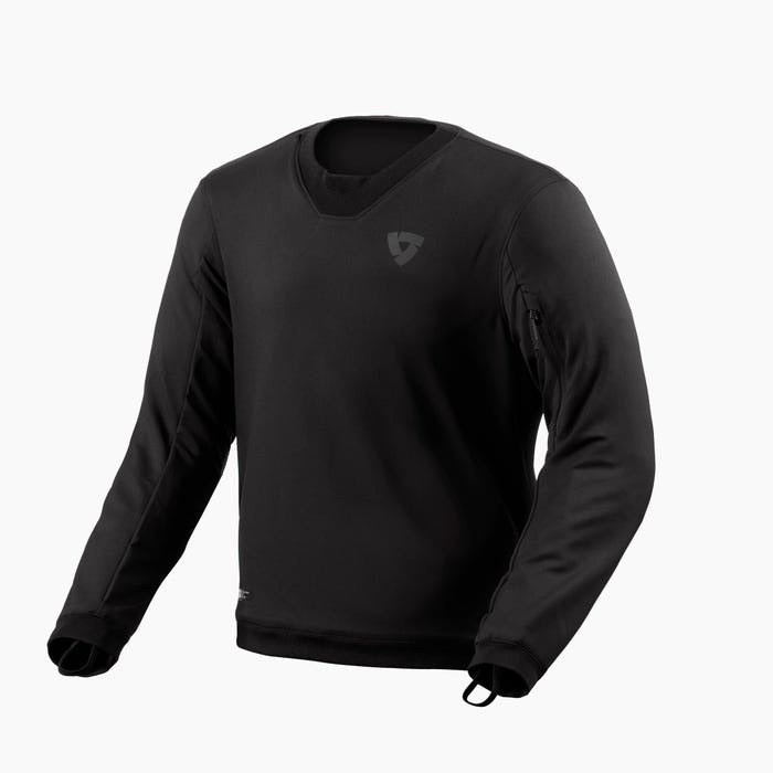 REV'IT! Crux Black Textile Sweater