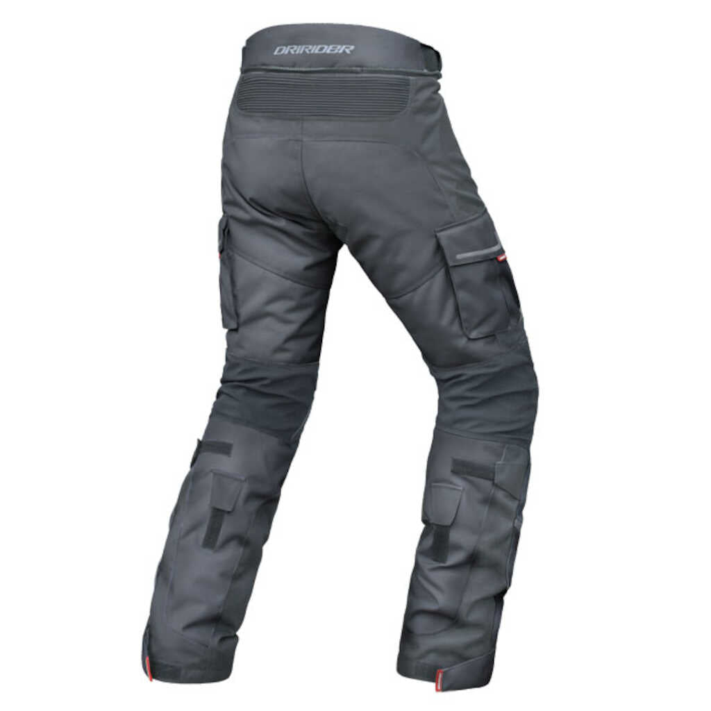 DriRider Vortex Adventure 2 All Season Black/Black Textile Womens Pants