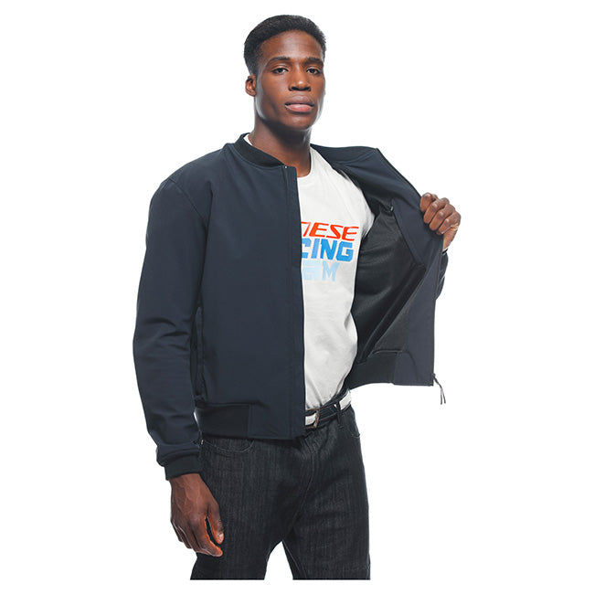 Dainese Bhyde No-Wind Tex Green Textile Jacket