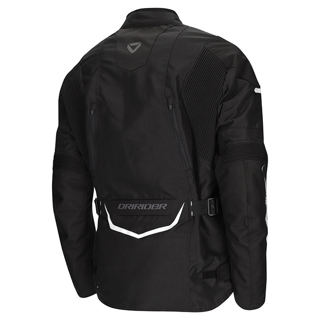 DriRider Apex 6 Black/White Textile Jacket