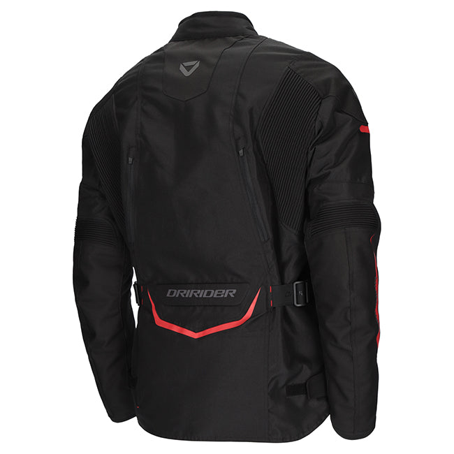 DriRider Apex 6 Black/Red Textile Jacket