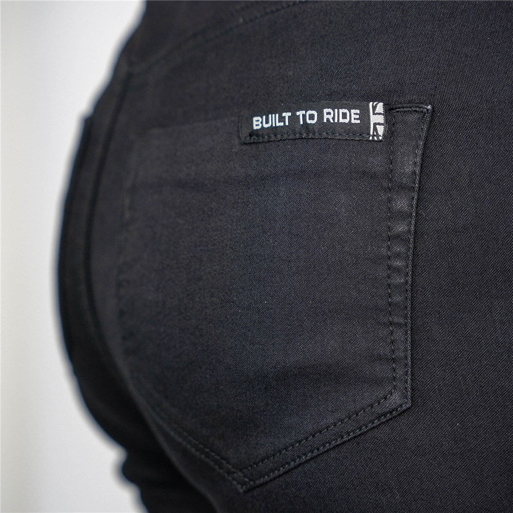 Bull-It Fury Black Slim Womens Short Jeggings