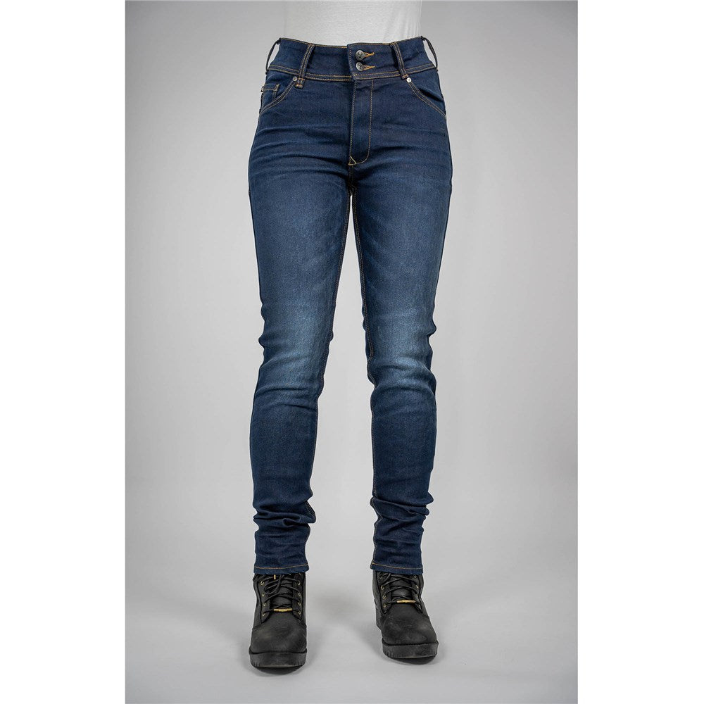 Bull-It Harrier Blue Slim Womens Short Jeans