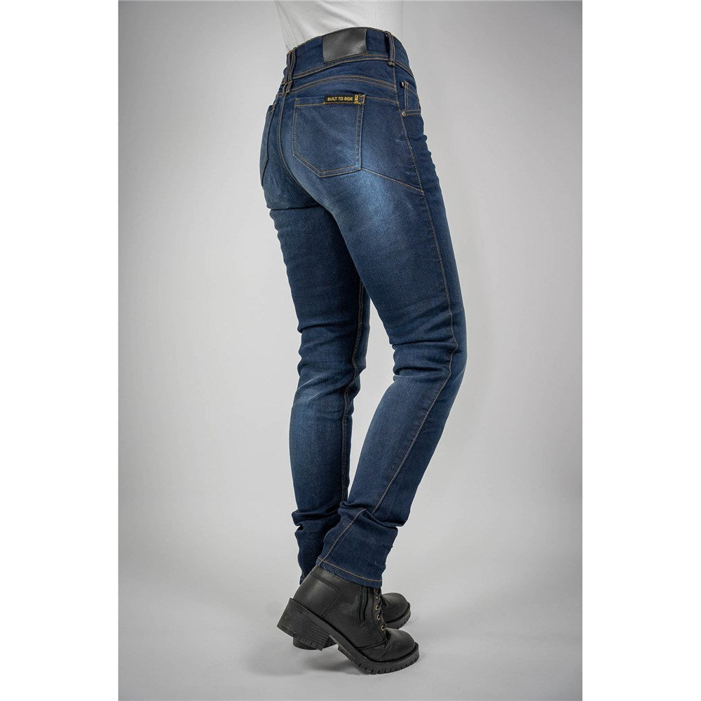 Bull-It Harrier Blue Slim Womens Short Jeans