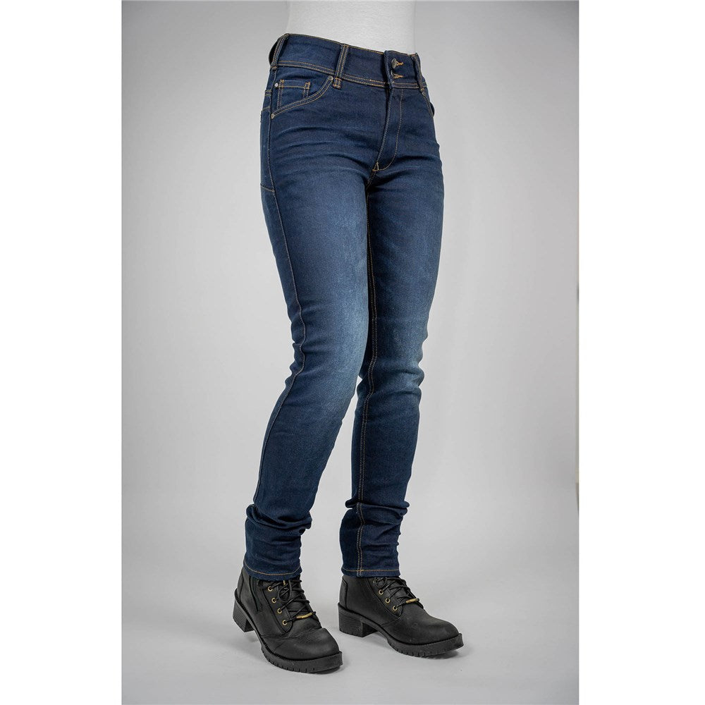 Bull-It Harrier Blue Slim Womens Short Jeans