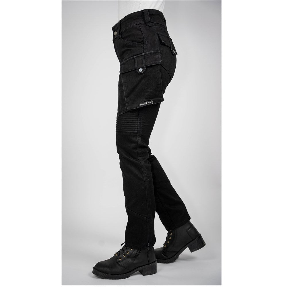 Bull-It Coyote Black Easy Womens Regular Jeans