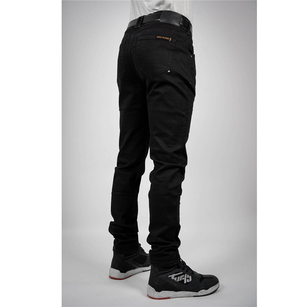 Bull-It Trojan Black Slim Long Jeans