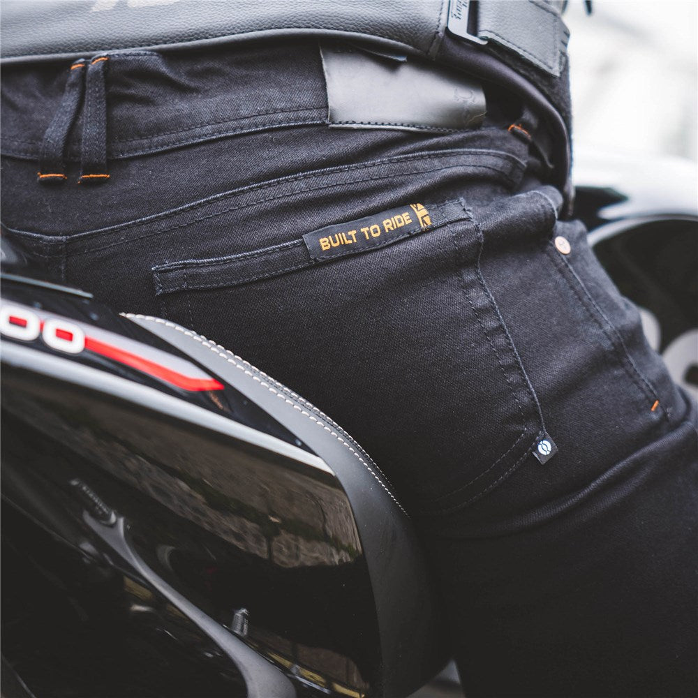 Bull-It Trojan Black Straight Long Jeans