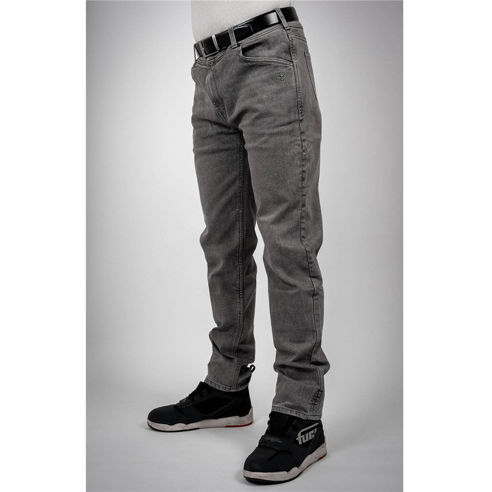 Bull-It Mastiff Grey Straight Regular Jeans