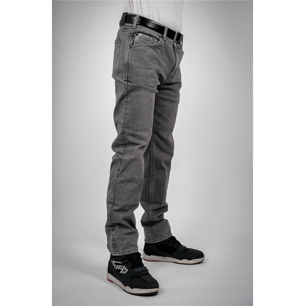 Bull-It Mastiff Grey Straight Regular Jeans