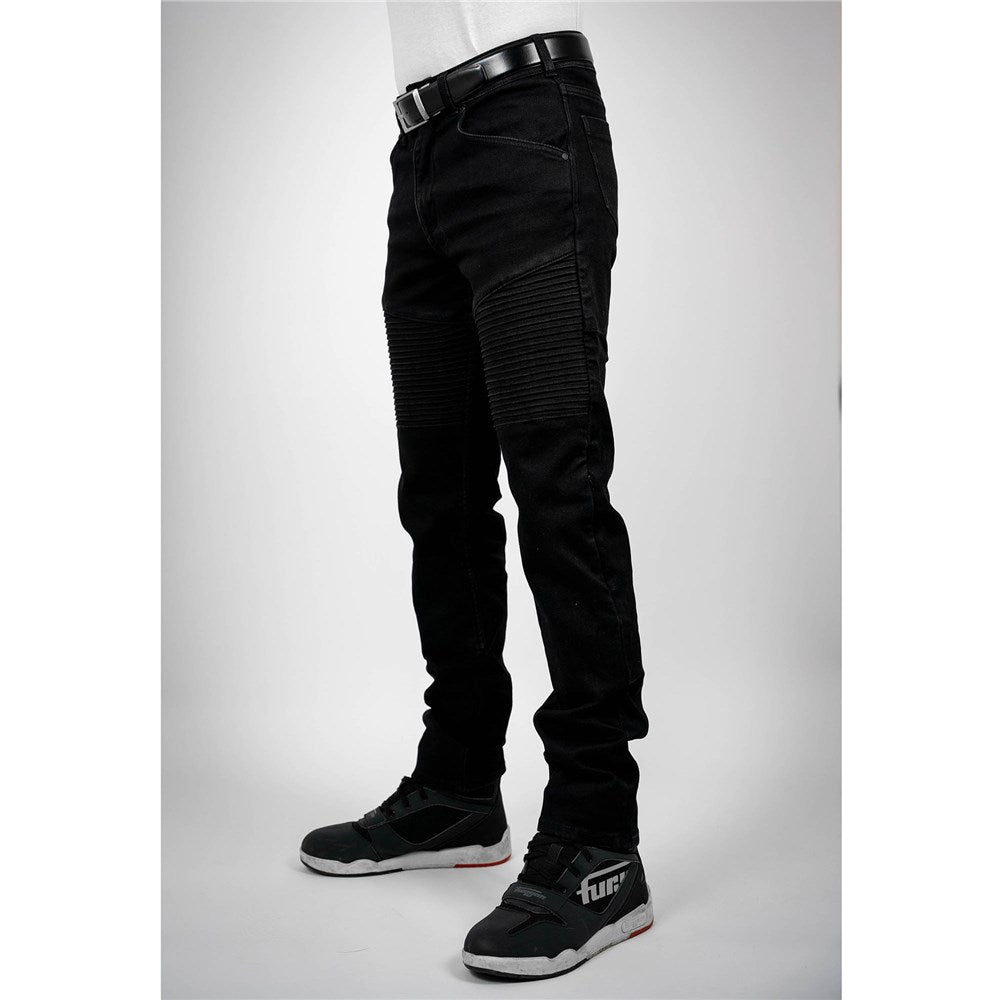Bull-It Guardian Black Slim Short Jeans