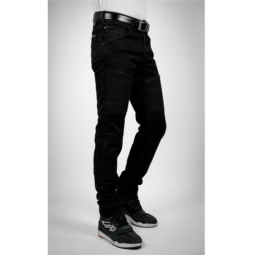 Bull-It Guardian Black Slim Short Jeans