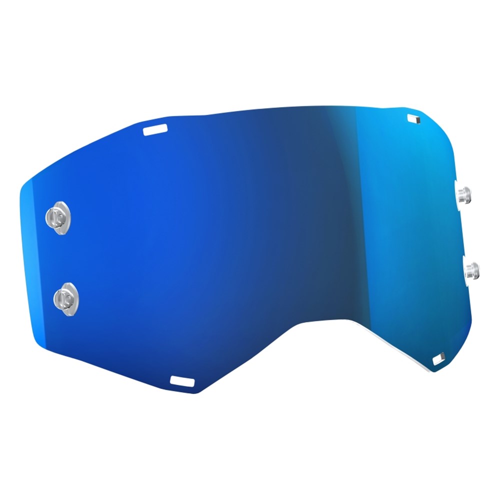 Scott Replacement Single Electric Blue Chrome AFC Works Lens for Prospect/Fury Goggles