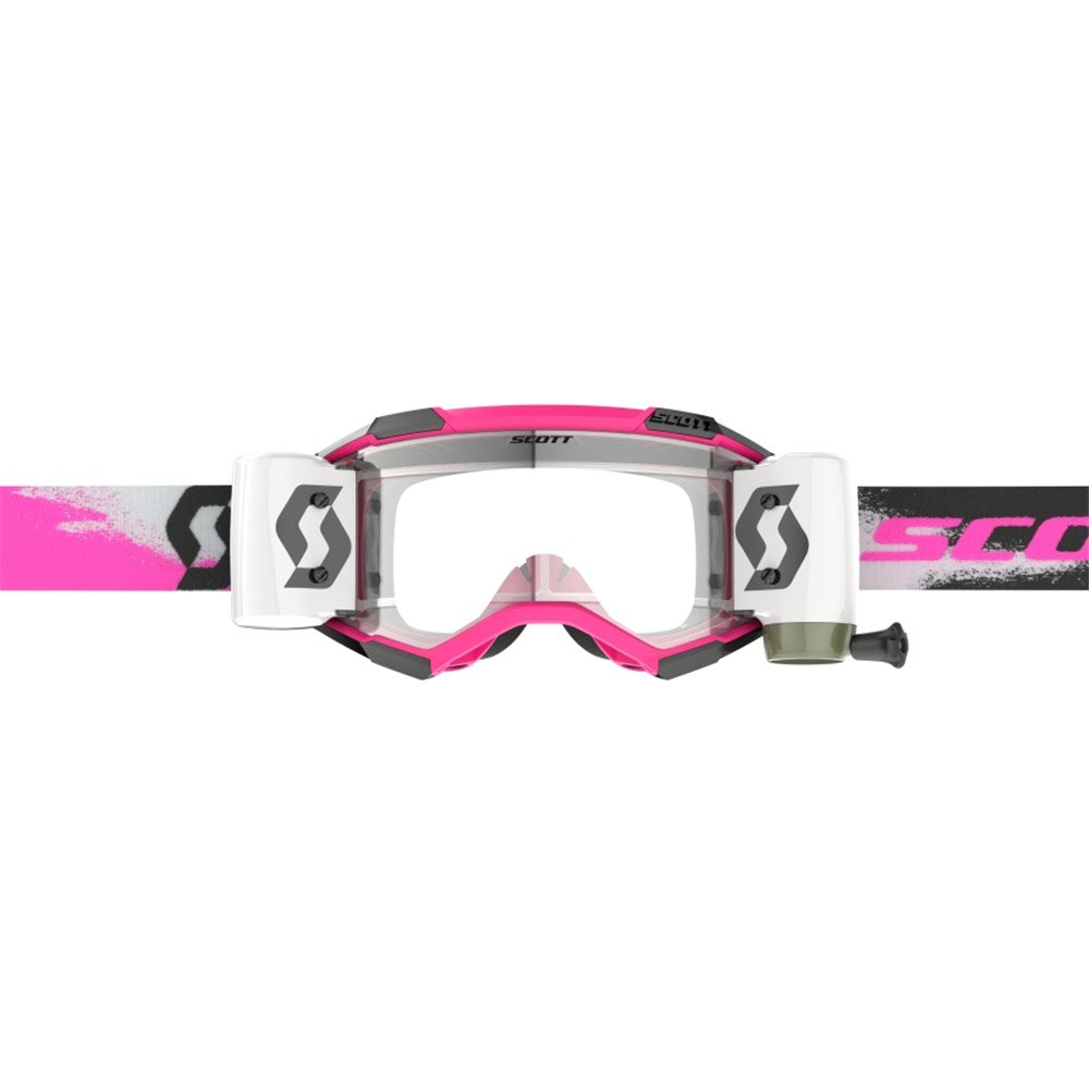 Scott Fury WFS Pink/Black Goggles w/Clear Works Lens