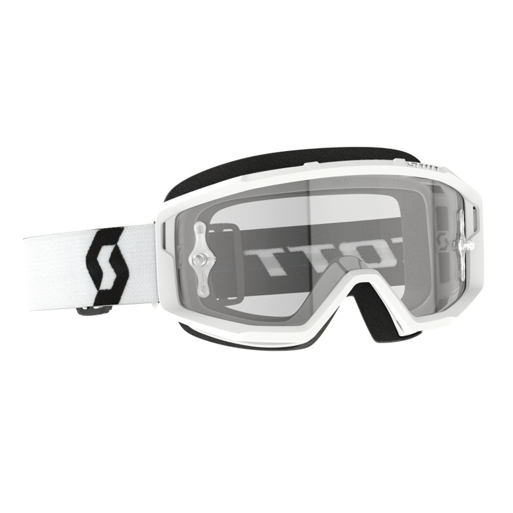 Scott Primal Clear White Goggles w/Clear Works Lens