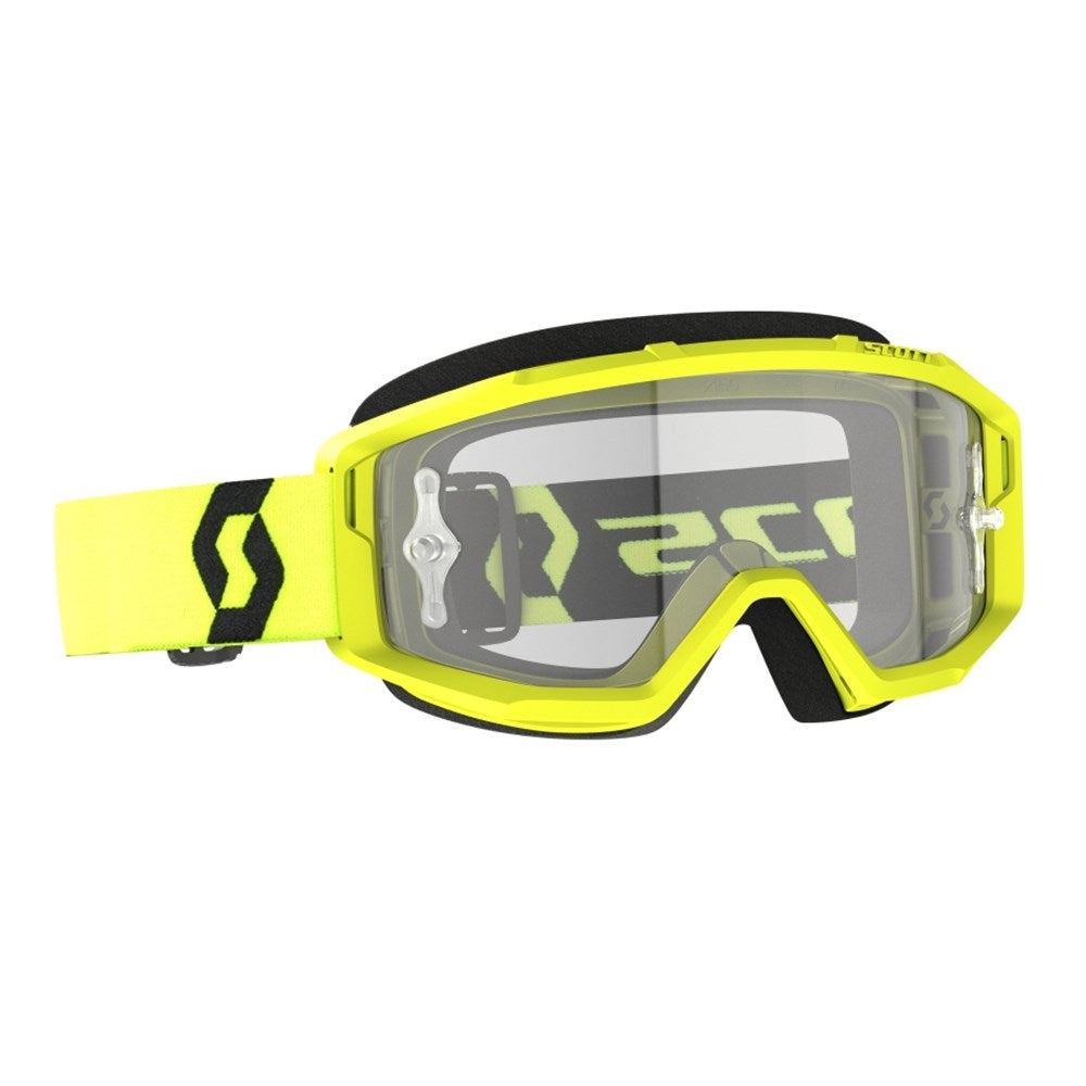 Scott Primal Clear Yellow/Black Goggles w/Clear Works Lens