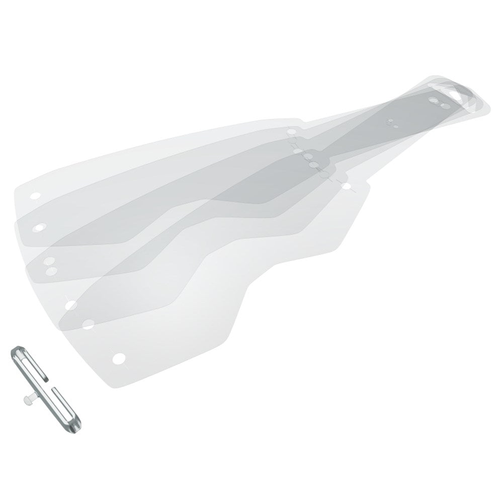 Scott Laminated Tear-Offs w/Sealing Tape for Prospect/Fury Goggles (2x7 Pack)