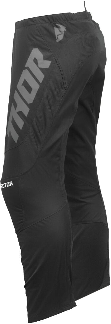 Thor 2025 Sector Checker Black/Grey Youth Pants