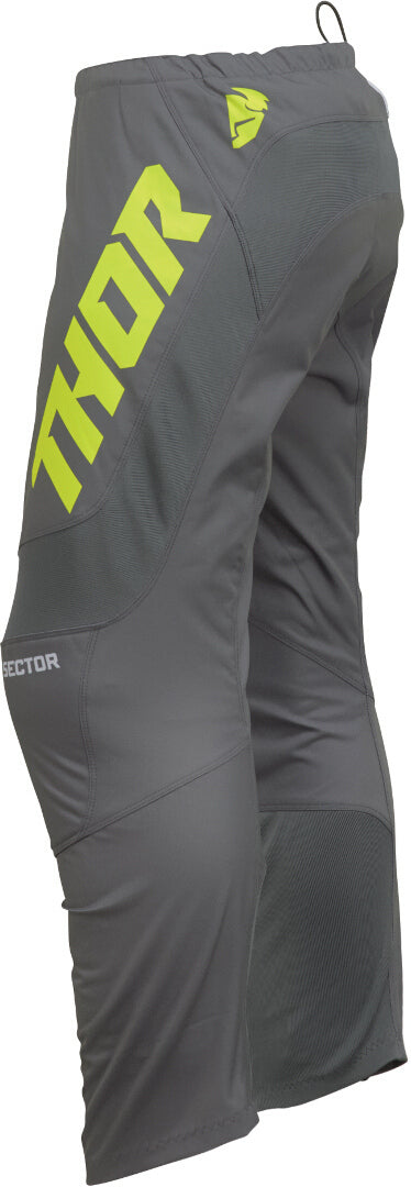 Thor 2025 Sector Checker Grey/Acid Youth Pants