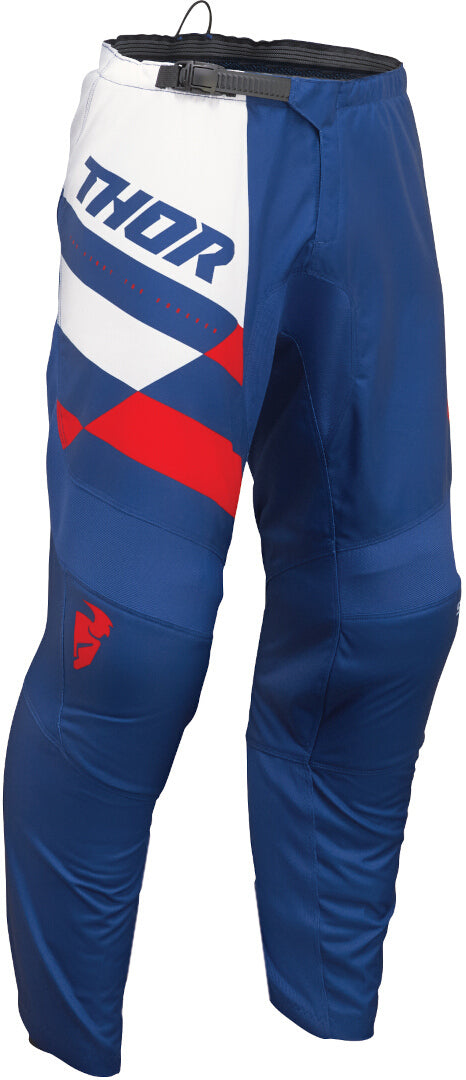 Thor 2025 Sector Checker Navy/Red Youth Pants