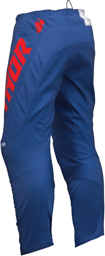 Thor 2025 Sector Checker Navy/Red Youth Pants