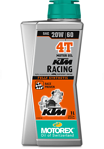 Motorex KTM Racing 4T SAE 20W/60 Engine Oil 1L