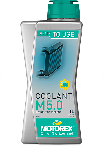Motorex Anti-Freeze M5.0 Ready to Use Coolant 1L