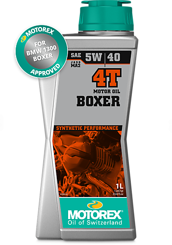 Motorex Boxer 4T SAE 5W/40 MA2 Engine Oil 1L