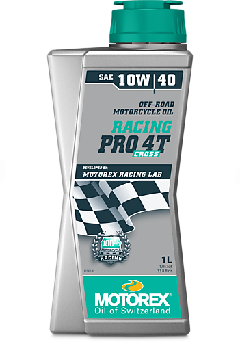 Motorex Racing Pro 4T Cross SAE 10W/40 Engine Oil 1L
