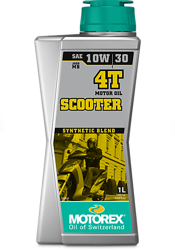 Motorex Scooter 4T SAE 10W/30 MB Engine Oil 1L