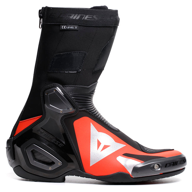 Dainese Axial 2 Black/Fluro Red Boots