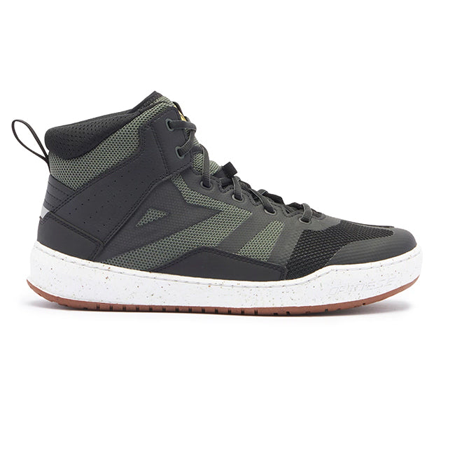Dainese Suburb Air Black/White/Army Green Shoes
