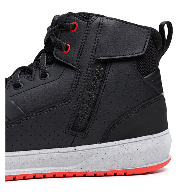 Dainese Suburb Zip Air Black/Lava Red Shoes