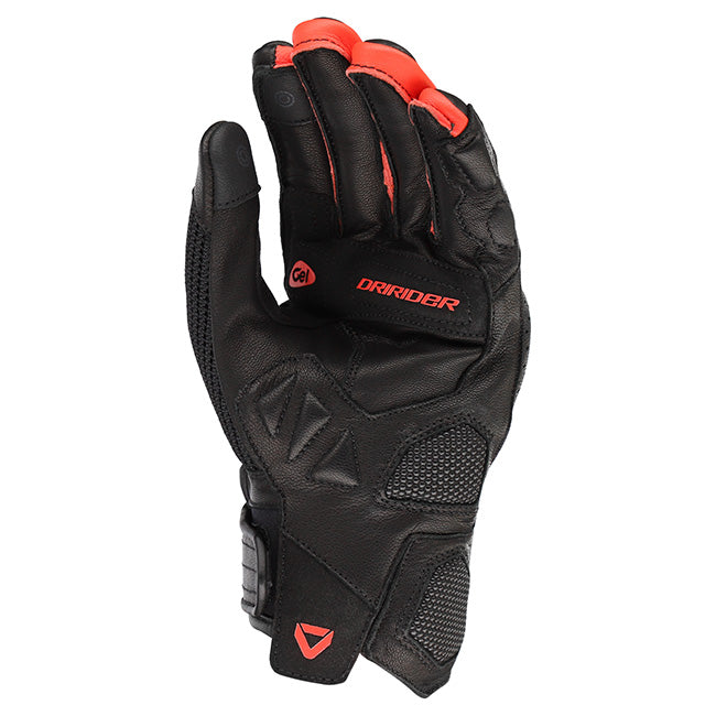 DriRider Sprint 2 Black/Red Gloves
