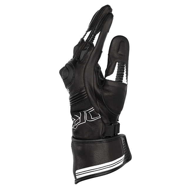 DriRider Torque Long Cuff Black/White Gloves
