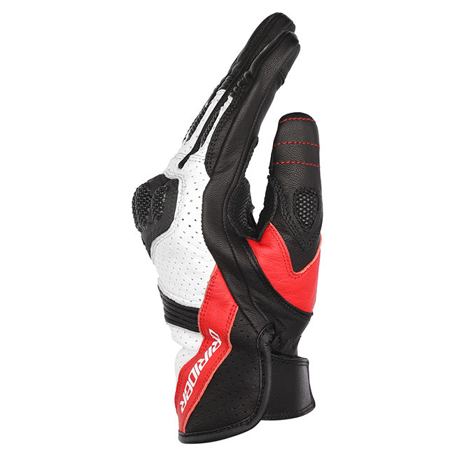 DriRider Covert Black/White/Red Gloves