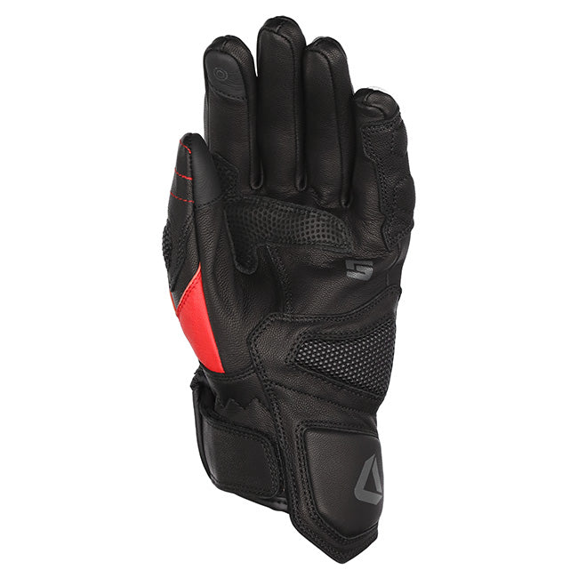 DriRider Covert Black/White/Red Gloves