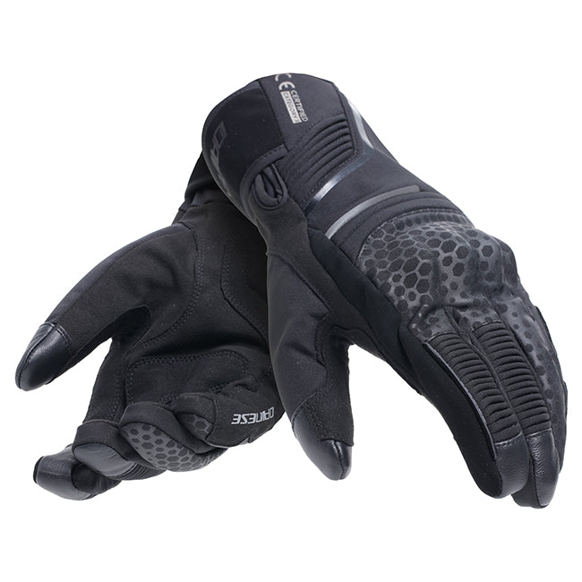 Dainese Tempest 2 D-Dry Short Black Thermal Gloves
