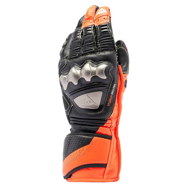 Dainese Full Metal 7 Black/Fluro Red Gloves