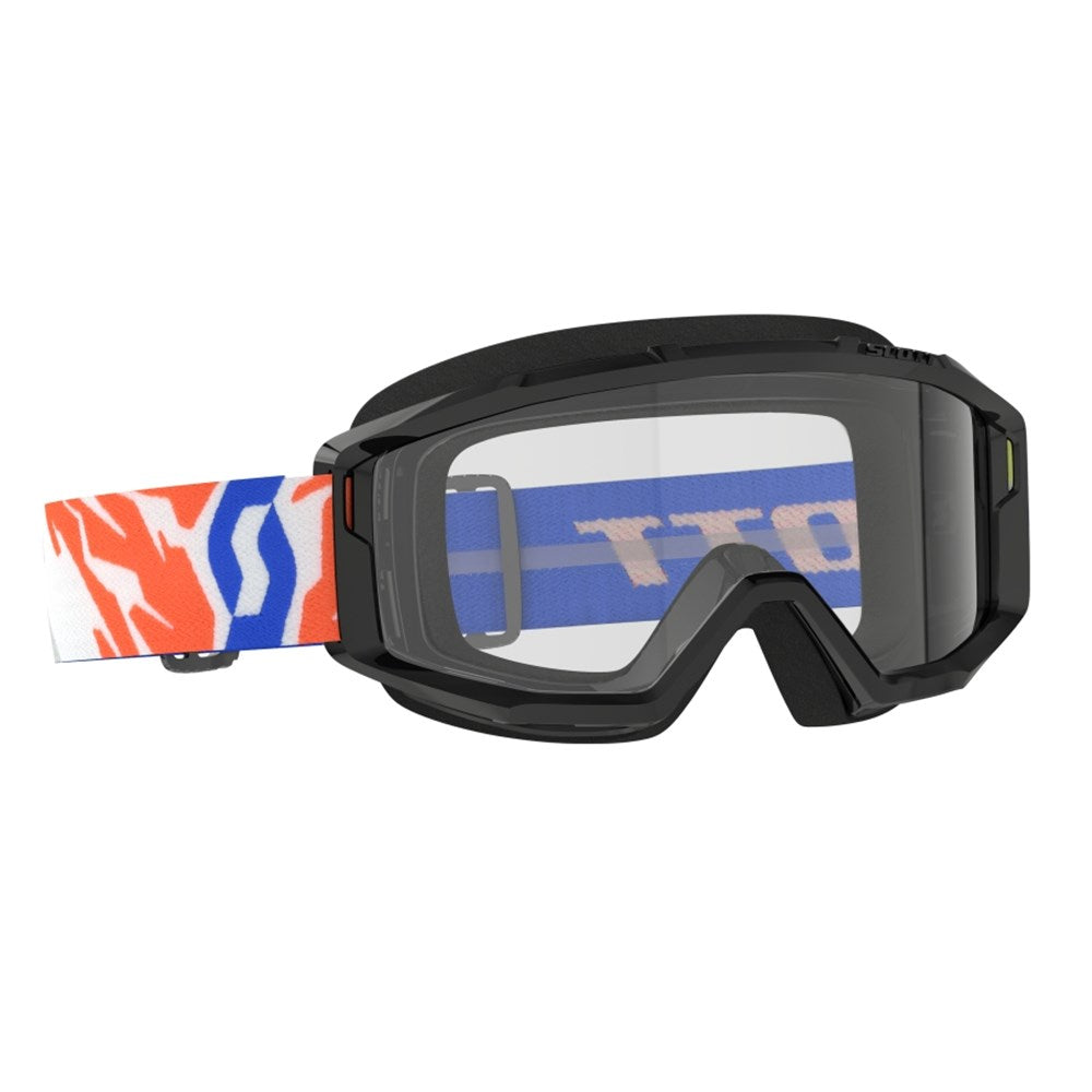 Scott Primal Black Youth Goggles w/Clear S0 Lens
